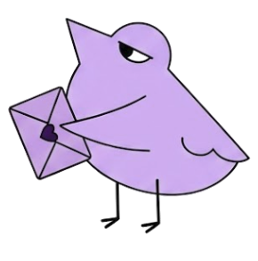 Pajarito con mensaje