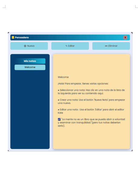 Widget Pensadero